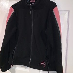 EUC women’s fleece zip jacket medium